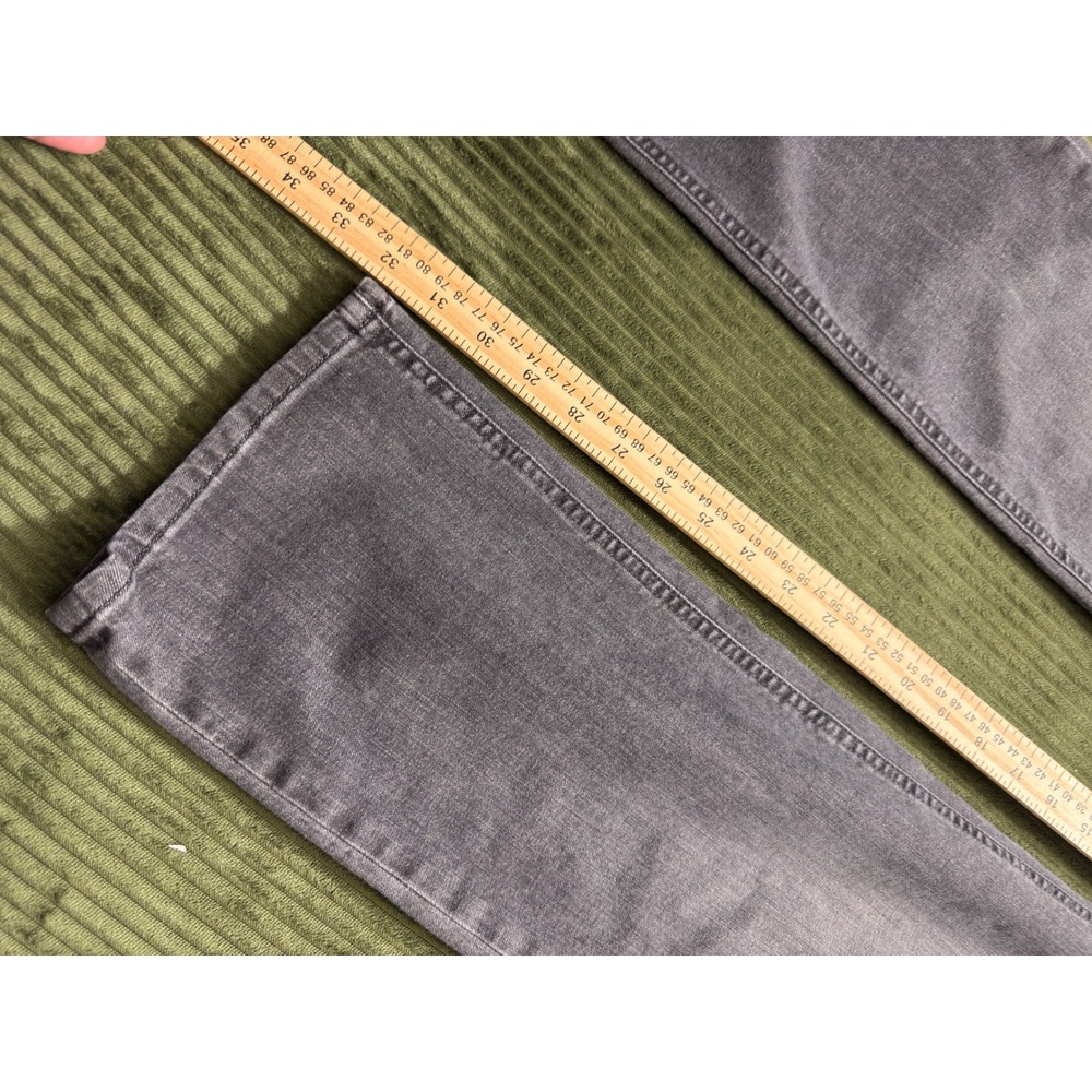 Luxury Vintage Z Zegna Mens Straight Leg Jeans Grey Wash Size 37x33 EE19 - Picture 4 of 12
